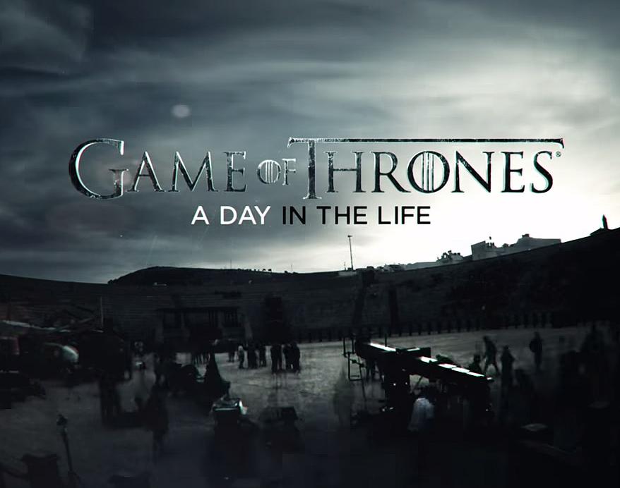 Juego de Tronos: Un día en el rodaje (TV)