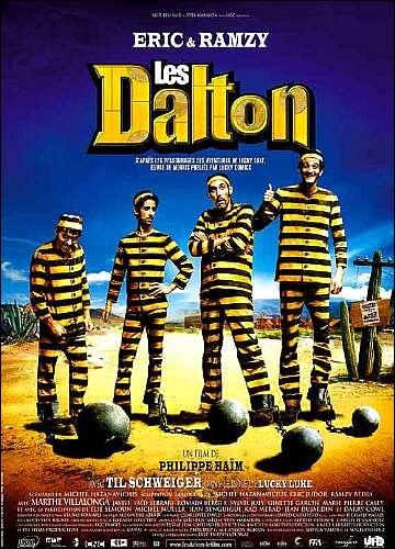 Los Dalton contra Lucky Luke