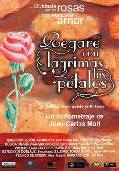 Regaré con lágrimas tus pétalos