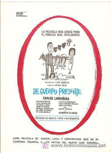 De cuerpo presente