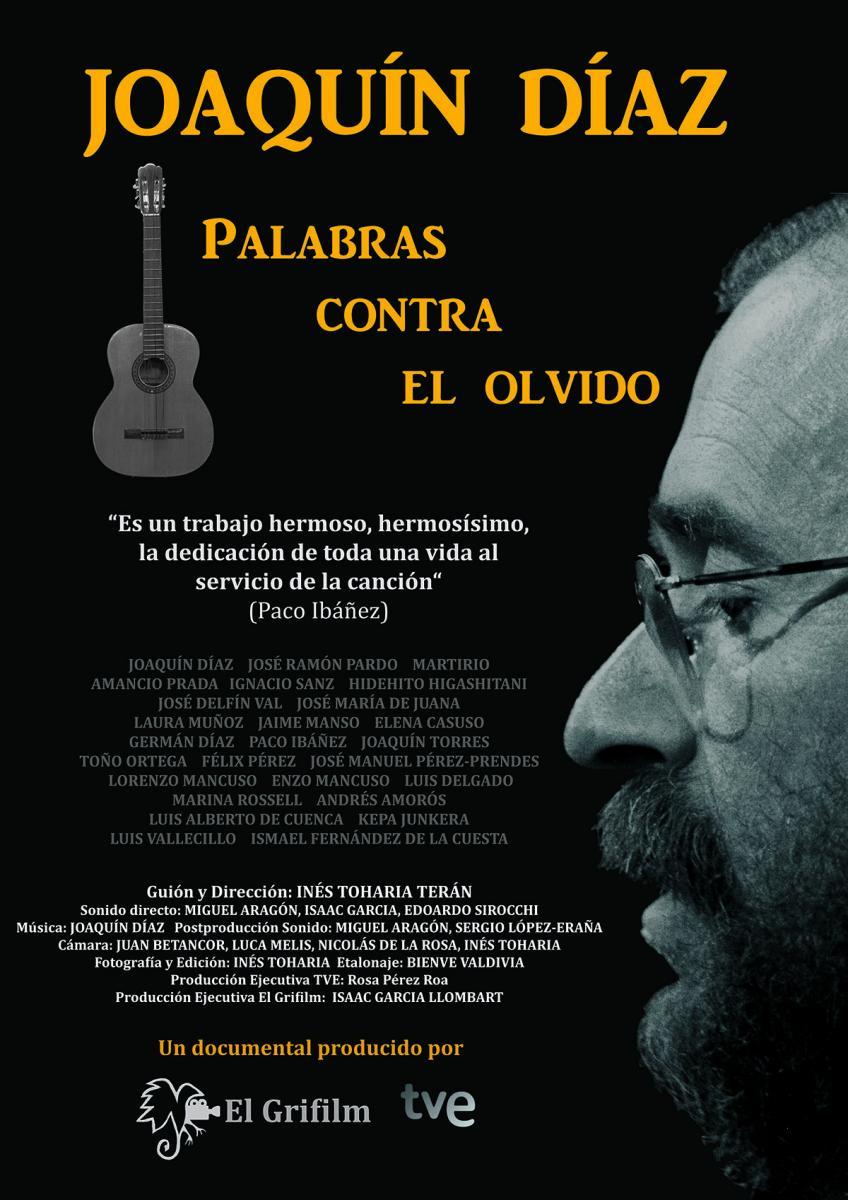 Joaquín Díaz, palabras contra el olvido