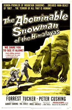 El abominable hombre de las nieves