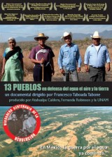 13 pueblos en defensa del agua, el aire y la tierra