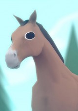 The Horse Raised by Spheres