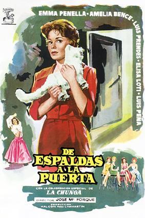 De espaldas a la puerta