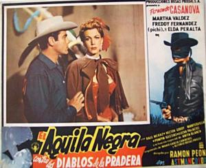 El águila negra contra los diablos de la pradera