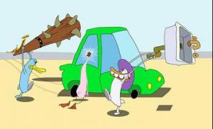 Ganso en tacones (C)