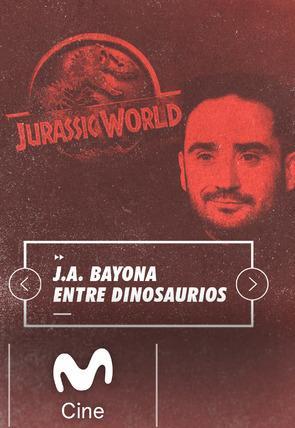 J. A. Bayona entre dinosaurios (TV)