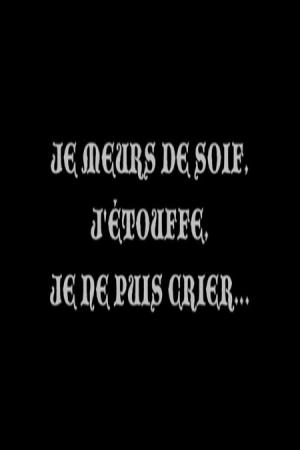 Je meurs de soif, j'étouffe, je ne puis crier...