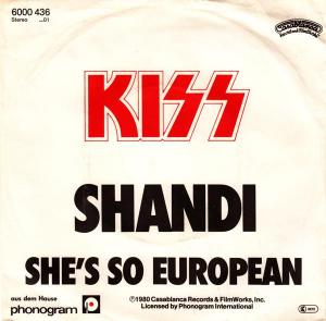 Kiss: Shandi (Vídeo musical)