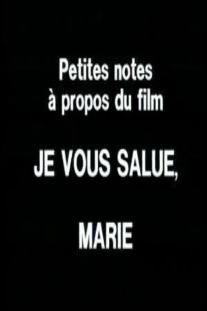 Petites notes à propos du film 'Je vous salue, Marie' (C)