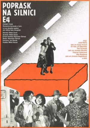 Poprask na silnici E 4