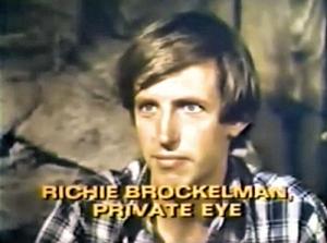 Richie Brockelman, Private Eye (Serie de TV)