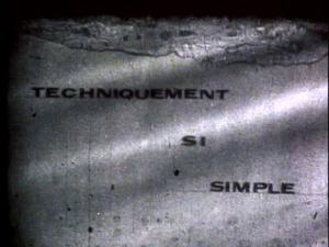 Techniquement si simple (C)