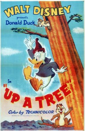 El pato Donald: Subido al árbol (C)