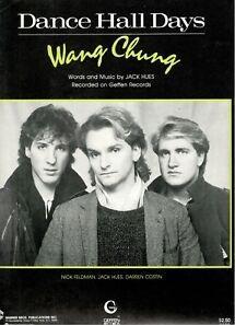 Wang Chung: Dance Hall Days, Version 1 (Vídeo musical)